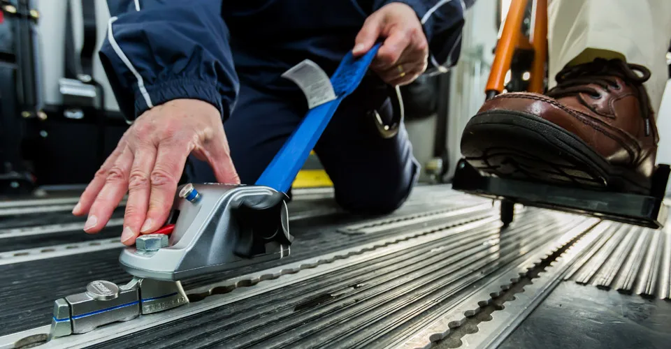 Wheelchair Securement van 1